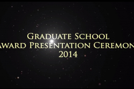 Graduate School Award Presentation Ceremony 2014 - Li Ka Shing Prizes