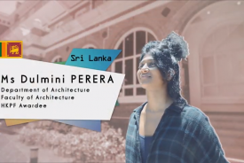 Hong Kong PhD Fellowship Awardee - Ms Dulmni PERERA (Department of Architecture)