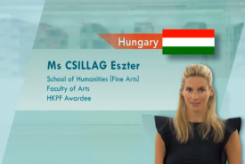 Hong Kong PhD Fellowship Awardee - Ms CSILLAG Eszter (School of Humanities (Fine Arts))