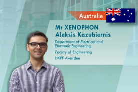 Hong Kong PhD Fellowship Awardee - Mr XENOPHON Aleksis Kazubiernis (Department of Electrical and Electronic Engineering)