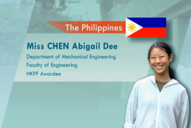 Hong Kong PhD Fellowship Awardee - Miss CHEN Abigail Dee (Department of Mechanical Engineering)