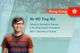 Outstanding PhD Student from HKU-UofT Programme - Mr HO Ting Hin (School of Biomedical Sciences)